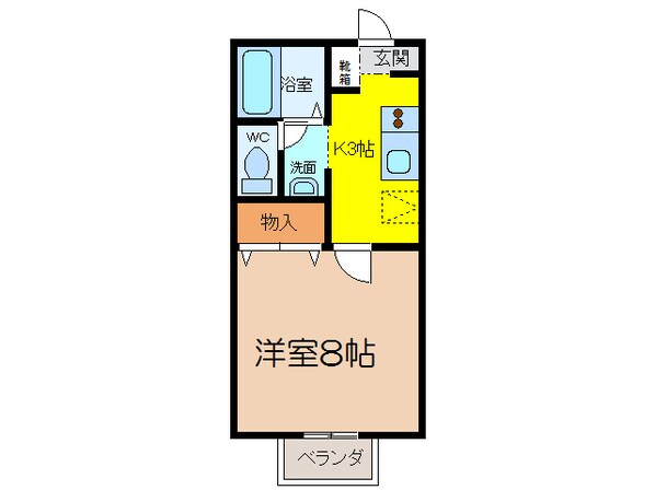 ソフィア・コートの物件間取画像